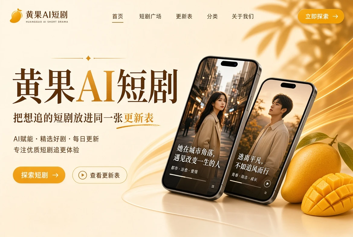 黄果AI短剧精选内容封面